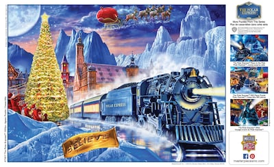Foto 7 | Rompecabezas Masterpieces The Polar Express 1000 Piezas - Venta Internacional.