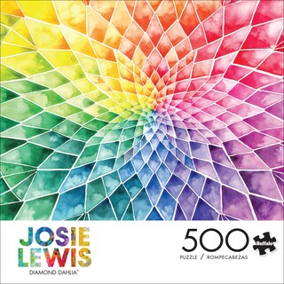 Foto 2 | Rompecabezas Buffalo Games Josie Lewis Diamond Dahlia, 500 Unidades - Venta Internacional.