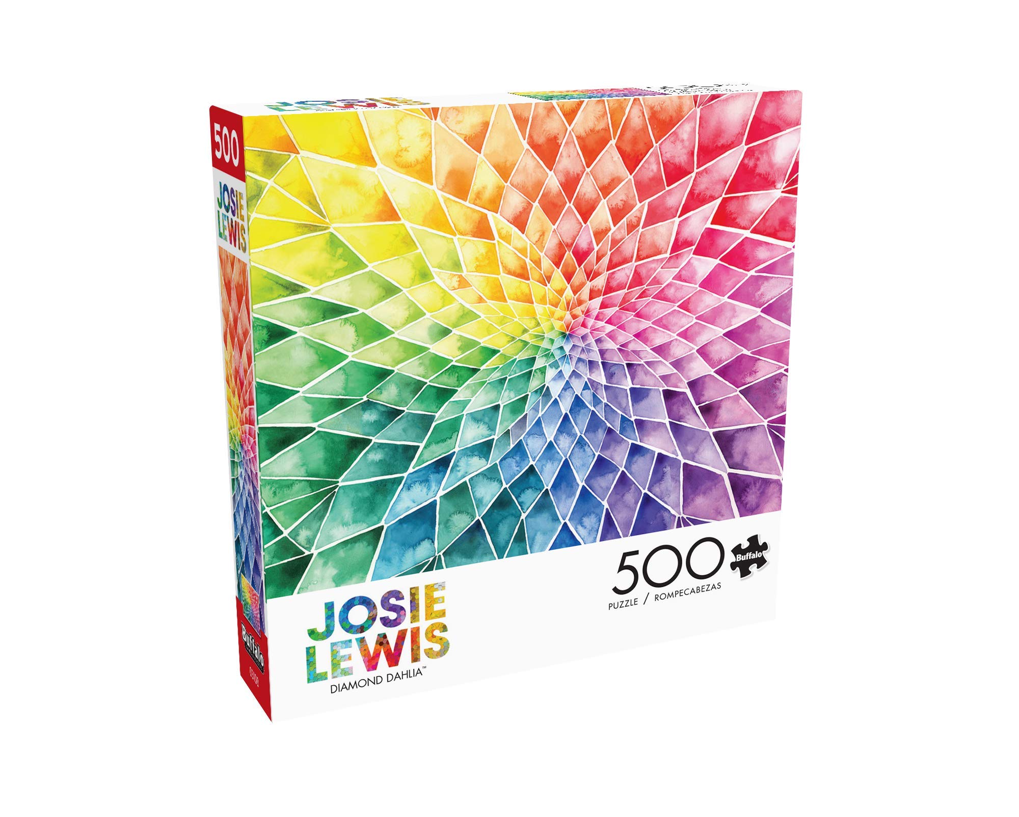 Foto 4 pulgar | Rompecabezas Buffalo Games Josie Lewis Diamond Dahlia, 500 Unidades - Venta Internacional.