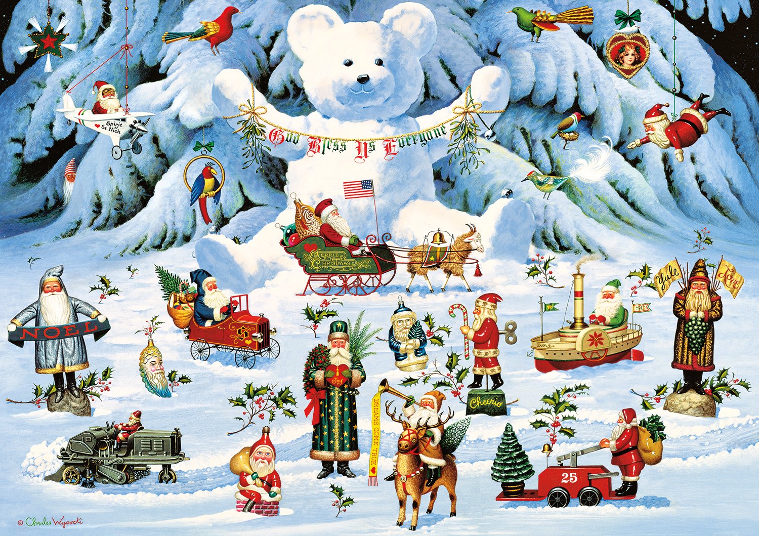 Rompecabezas Buffalo Games Holiday Collection 300 Piezas - Venta Internacional.