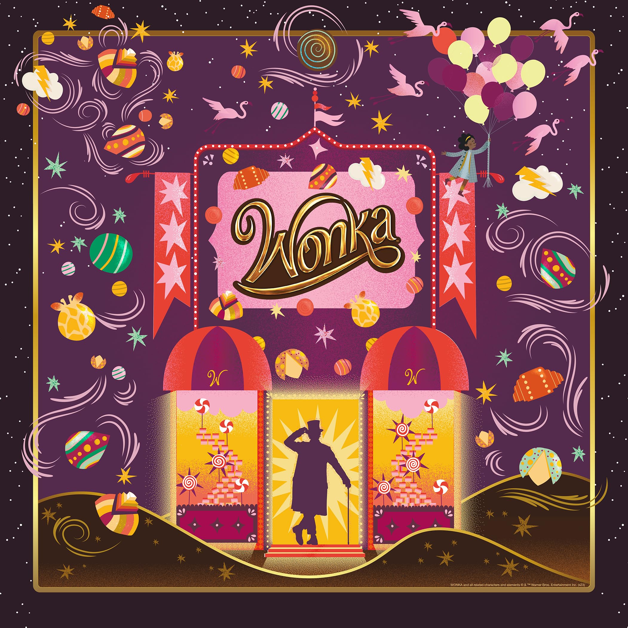 Rompecabezas Ceaco Wonka Chocolate Fantasy, 500 Piezas - Venta Internacional.