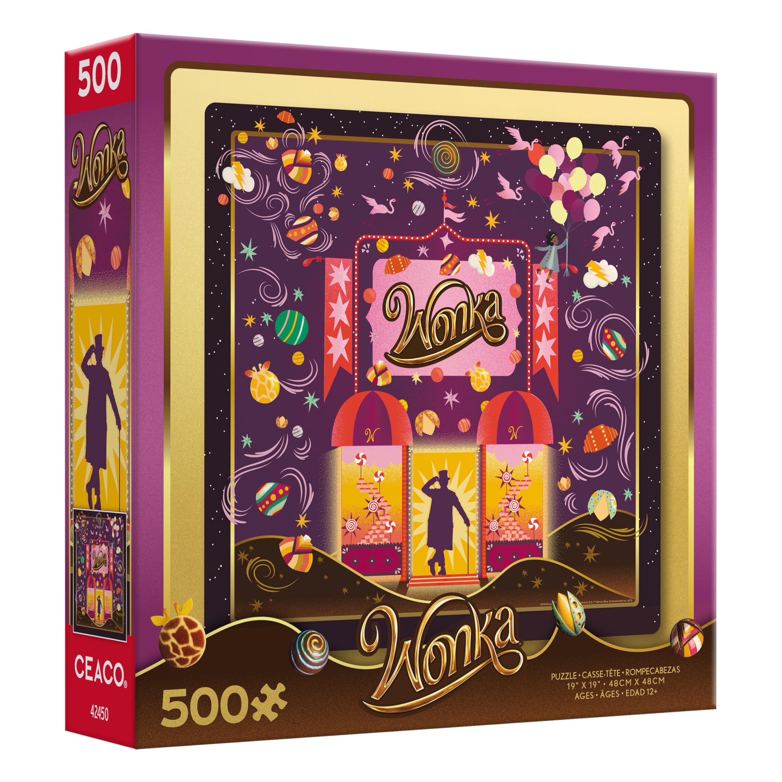 Foto 4 pulgar | Rompecabezas Ceaco Wonka Chocolate Fantasy, 500 Piezas - Venta Internacional.
