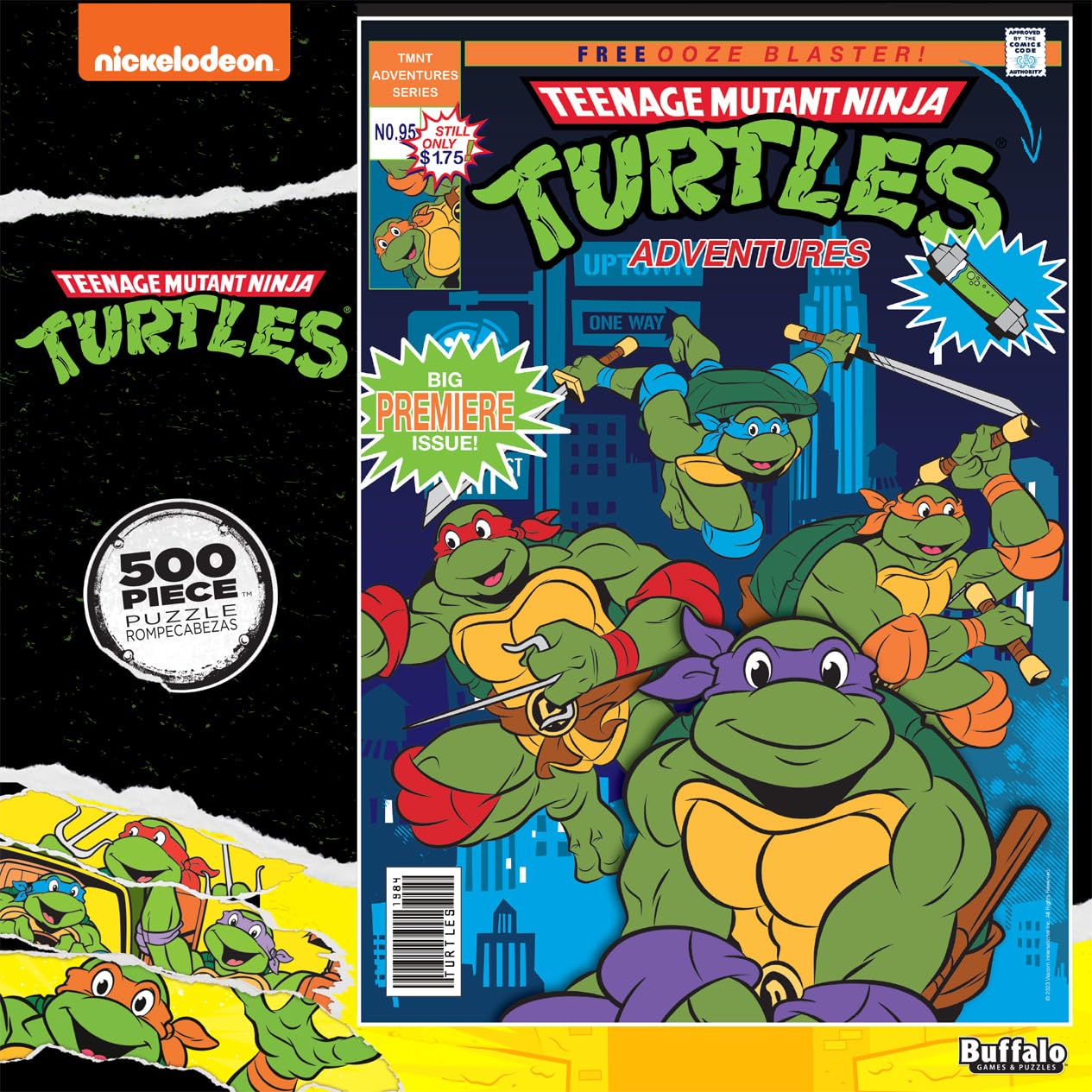 Foto 3 pulgar | Rompecabezas Buffalo Games Tmnt Adventures #2, 500 Piezas - Venta Internacional.