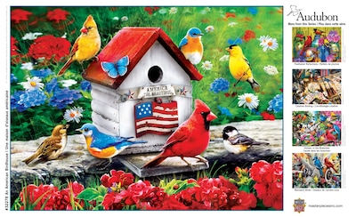 Foto 7 | Rompecabezas Masterpieces An American Birdhouse 300 Piezas - Venta Internacional.