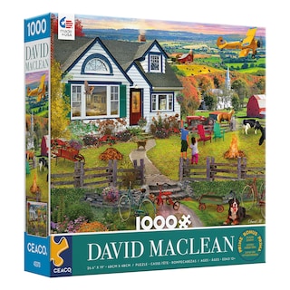 Foto 3 | Rompecabezas Ceaco David Maclean The Fly De 1000 Piezas - Venta Internacional.
