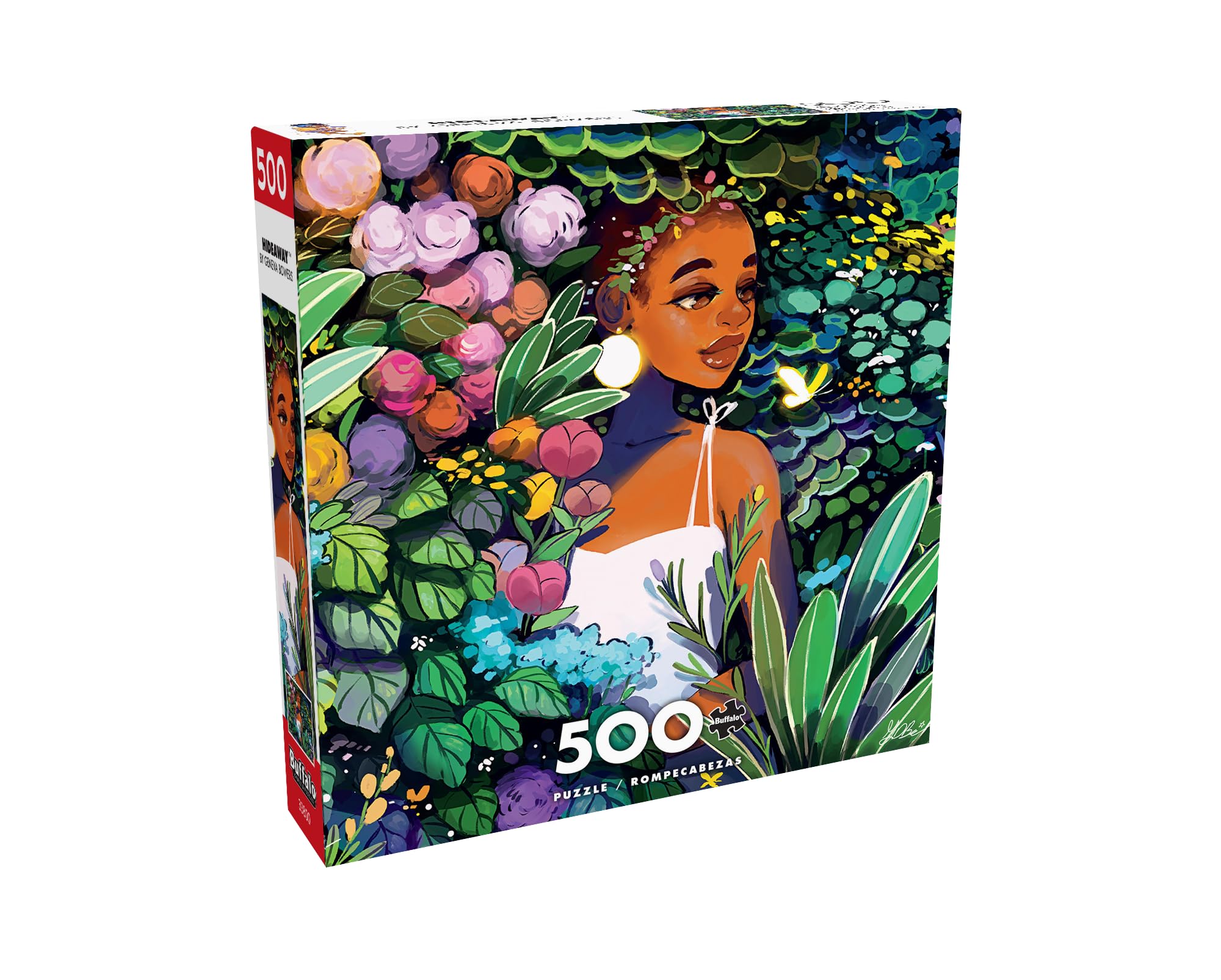 Foto 3 | Rompecabezas Buffalo Games Geneva Bowers Hideaway, 500 Piezas - Venta Internacional.