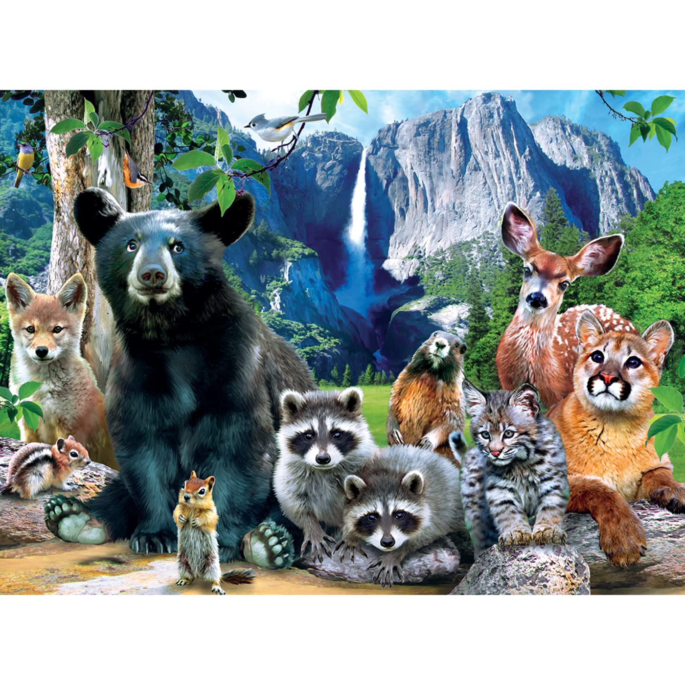 Foto 7 | Rompecabezas Masterpieces Wildlife Of Yosemite 100 Piezas - Venta Internacional.