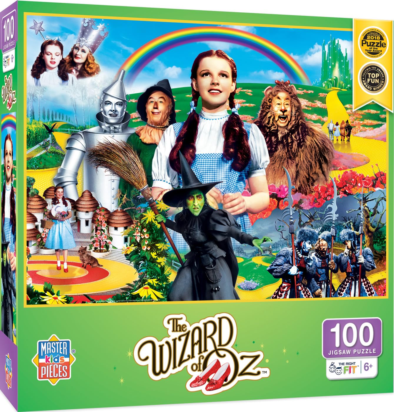 Foto 2 pulgar | Rompecabezas Masterpieces Wonderful Mago Of Oz 100 Piezas - Venta Internacional.