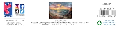 Foto 7 | Rompecabezas Ceaco Thomas Kinkade Beachside Gathering 1000 Piezas - Venta Internacional.