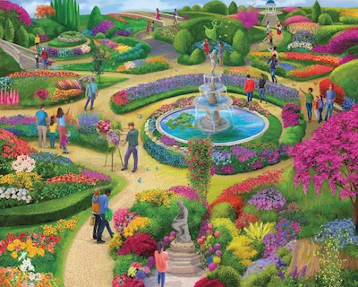 Foto 1 | Rompecabezas Ceaco Fantastic Garden 1000 Piezas - Venta Internacional.