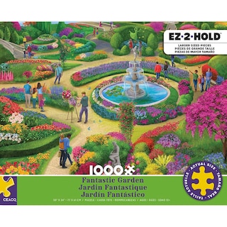 Foto 2 | Rompecabezas Ceaco Fantastic Garden 1000 Piezas - Venta Internacional.