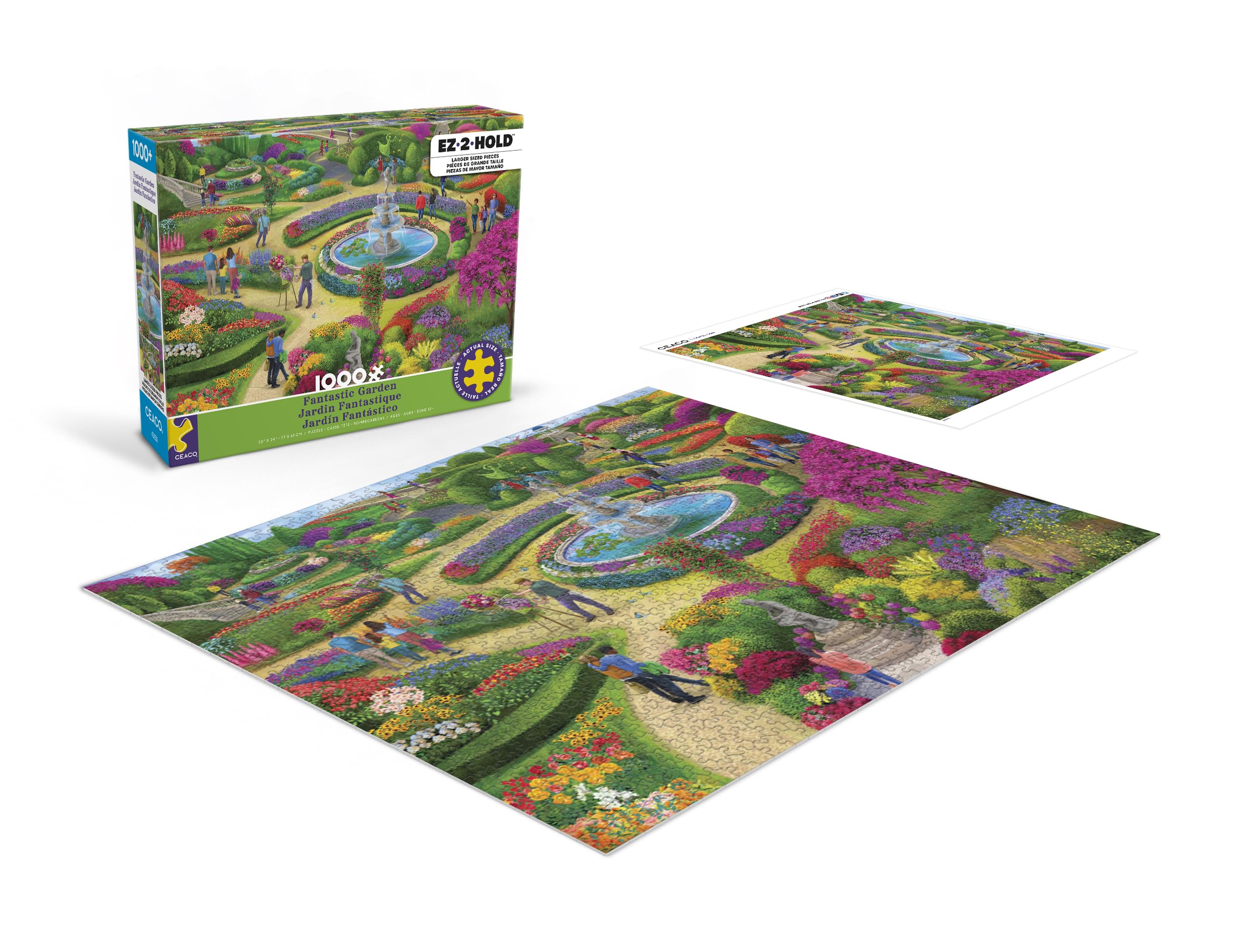 Foto 5 pulgar | Rompecabezas Ceaco Fantastic Garden 1000 Piezas - Venta Internacional.