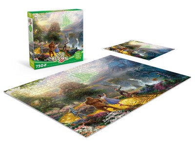 Foto 4 | Rompecabezas Ceaco Thomas Kinkade El Mago De Oz 750 Piezas - Venta Internacional.