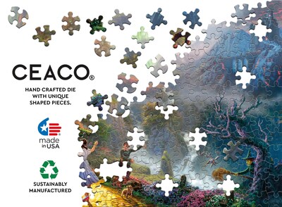 Foto 5 | Rompecabezas Ceaco Thomas Kinkade El Mago De Oz 750 Piezas - Venta Internacional.