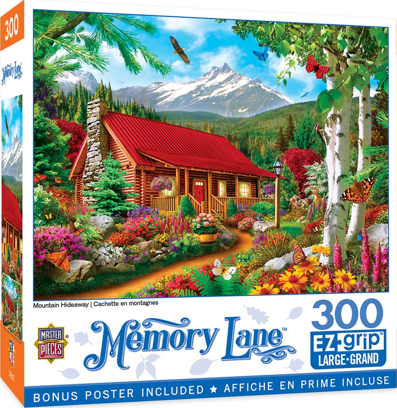 Foto 1 | Rompecabezas Masterpieces Mountain Hideaway 300 Piezas - Venta Internacional.