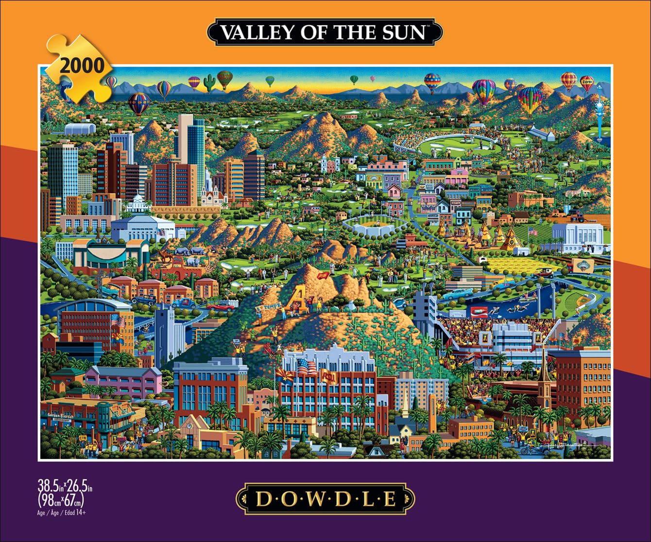 Foto 2 | Rompecabezas Buffalo Games Eric Dowdle El Valle Del Sol - Venta Internacional.