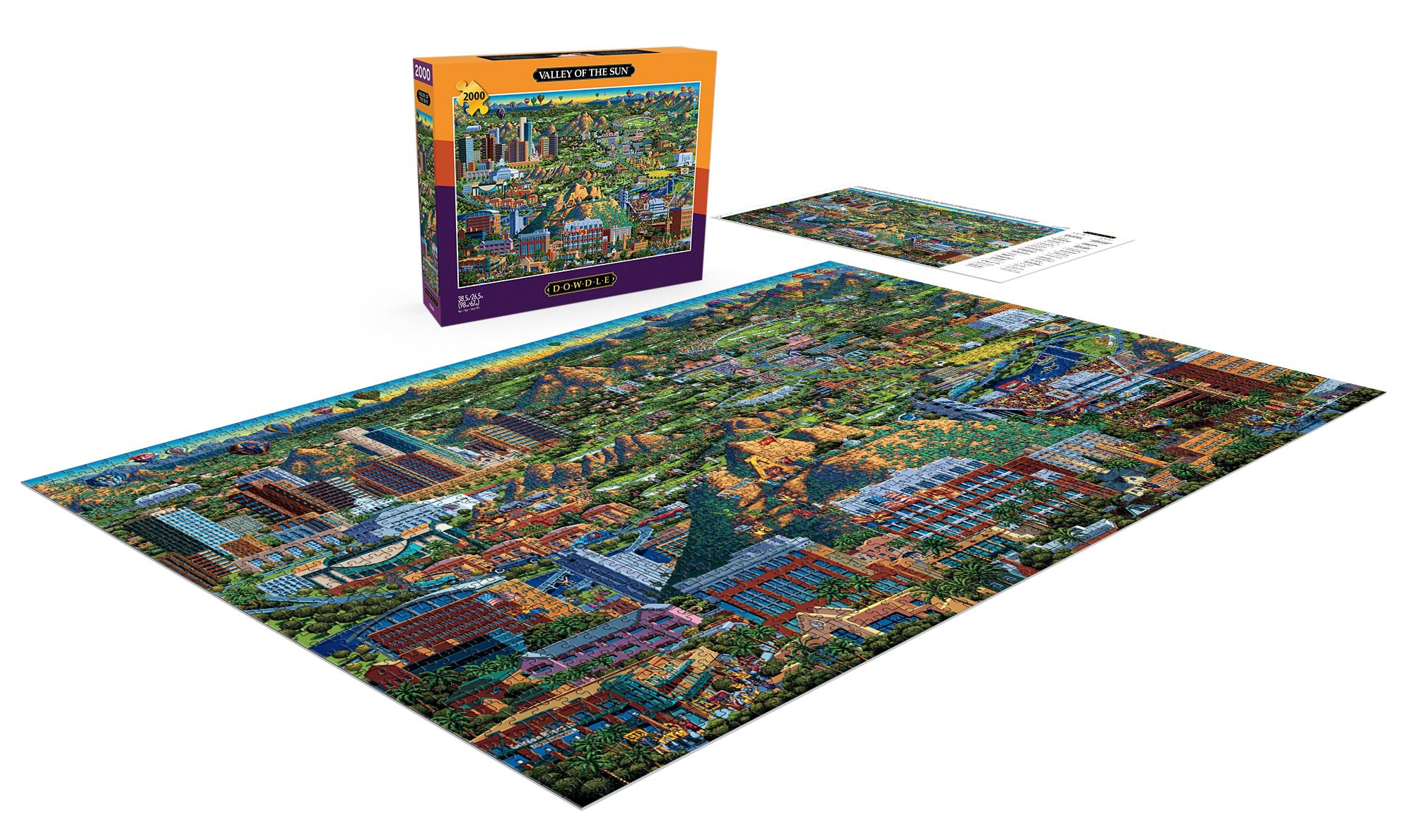 Foto 5 pulgar | Rompecabezas Buffalo Games Eric Dowdle El Valle Del Sol - Venta Internacional.
