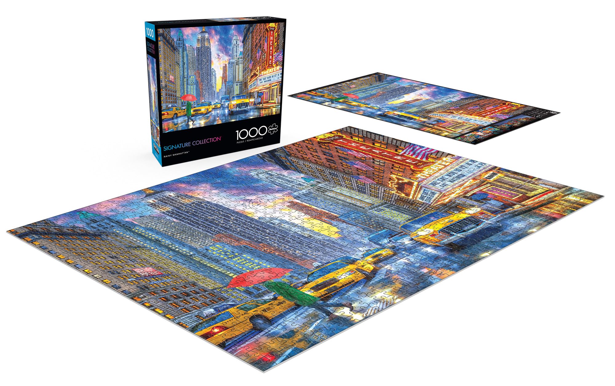 Foto 5 pulgar | Rompecabezas Buffalo Games Dominic Davison Rainy Manhattan - Venta Internacional.