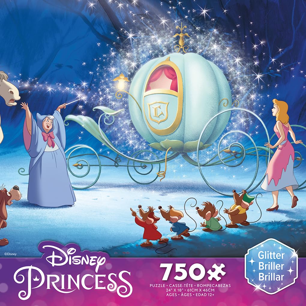 Foto 3 pulgar | Rompecabezas Ceaco Disney Princess Cinderella's Carriage - Venta Internacional.