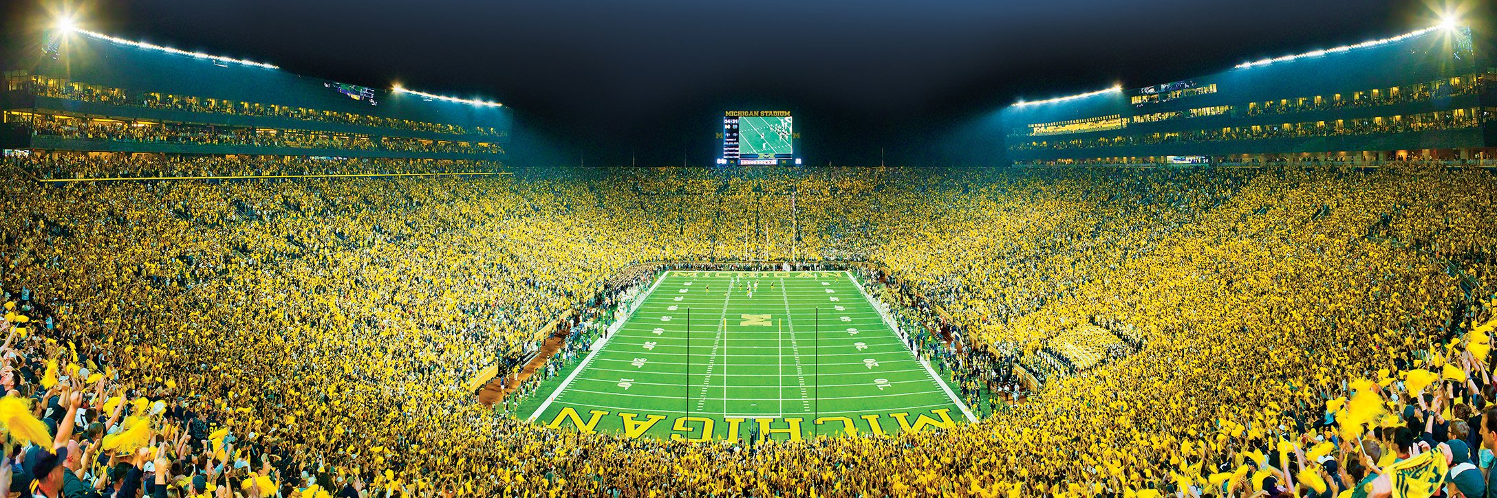 Foto 3 pulgar | Rompecabezas Masterpieces Ncaa Michigan Wolverines, 1000 Unidades - Venta Internacional.