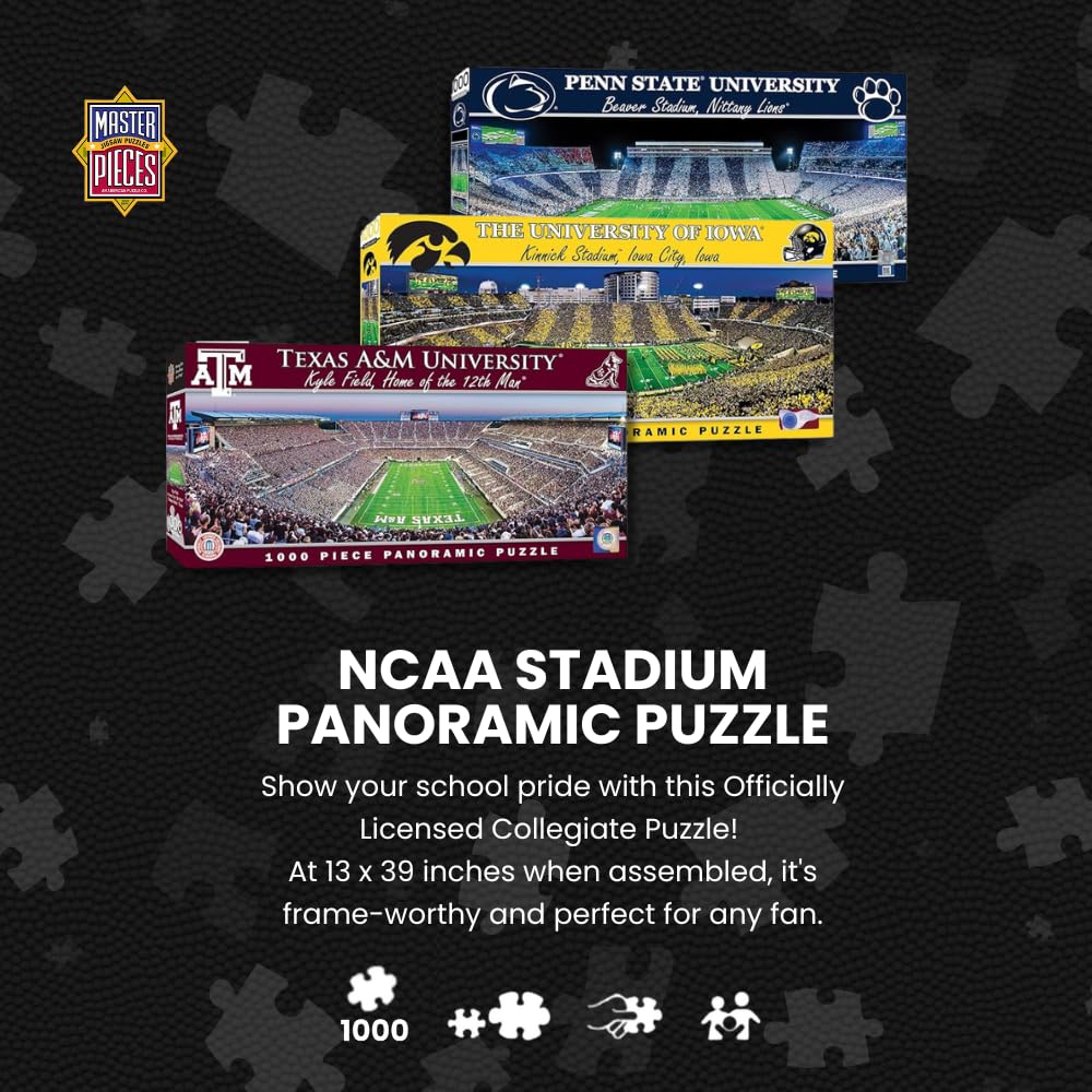 Foto 4 pulgar | Rompecabezas Masterpieces Ncaa Michigan Wolverines, 1000 Unidades - Venta Internacional.