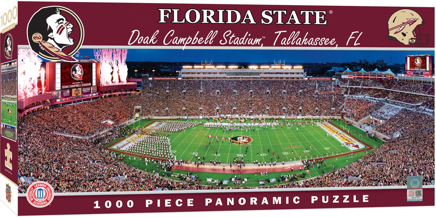Foto 1 | Rompecabezas Masterpieces De La Ncaa Florida State Seminoles, 1000 Unidades - Venta Internacional.