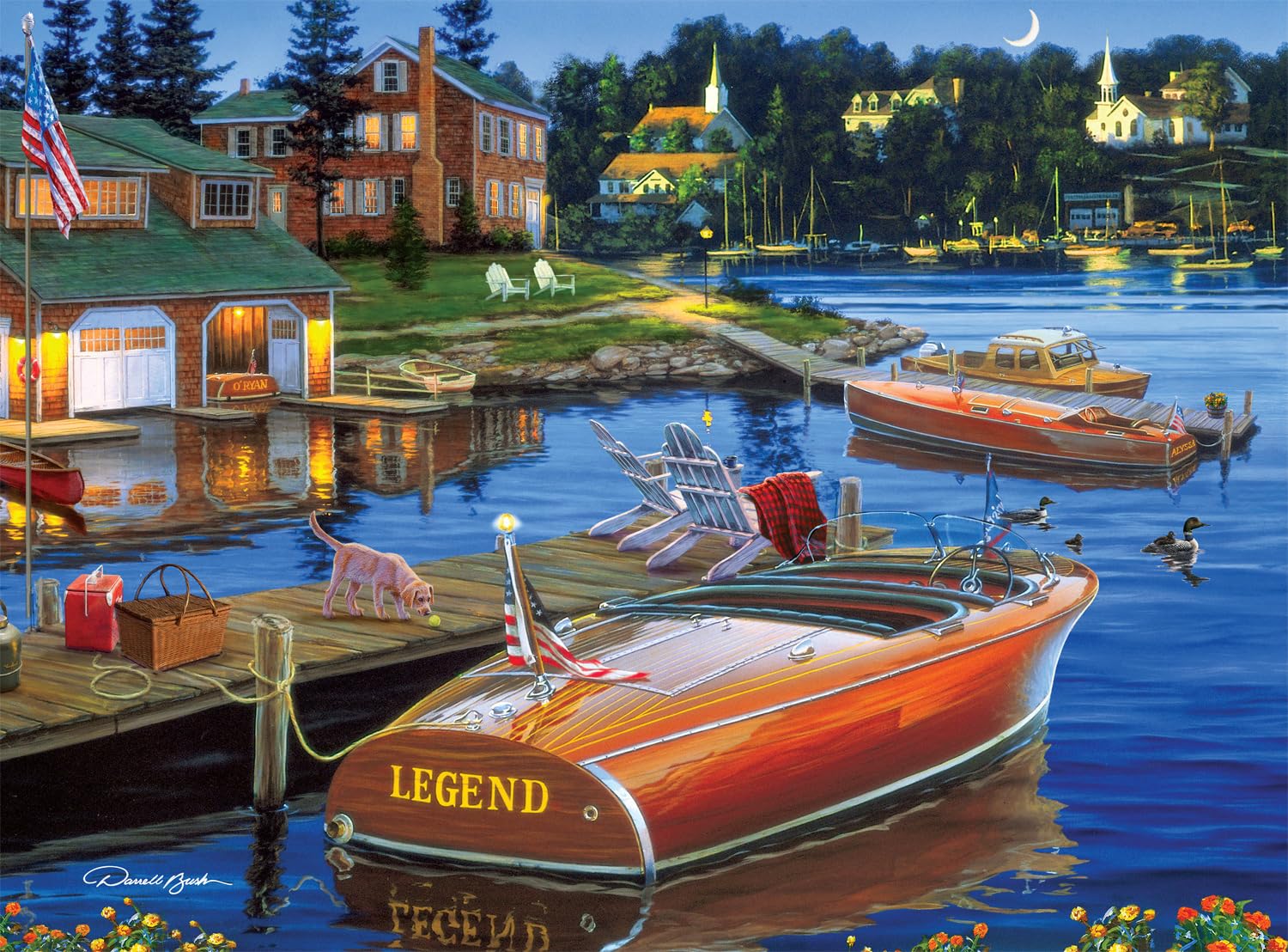 Foto 1 | Rompecabezas Buffalo Games Legend Of The Lake 1000 Piezas - Venta Internacional.