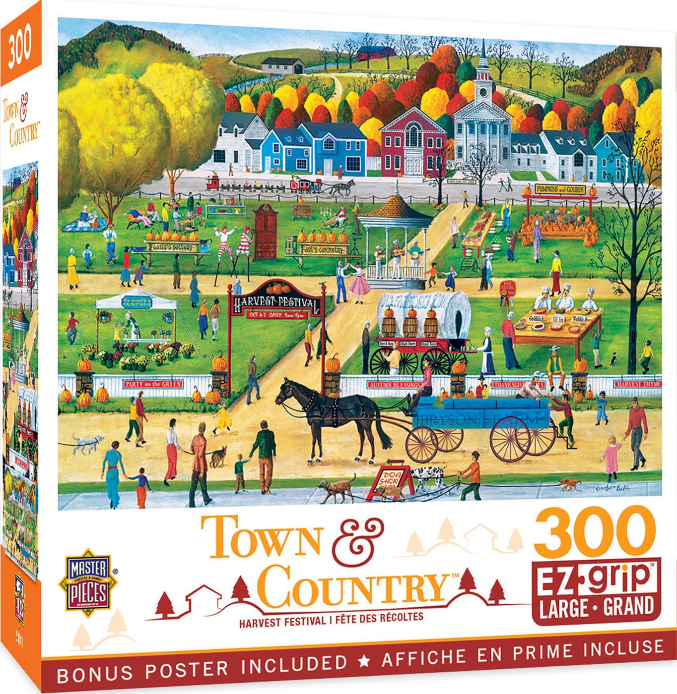 Rompecabezas Masterpieces Havest Festival, 300 Piezas - Venta Internacional.