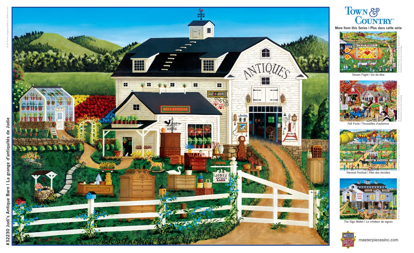 Foto 5 pulgar | Rompecabezas Masterpieces Jodi's Antique Barn, 300 Piezas - Venta Internacional.