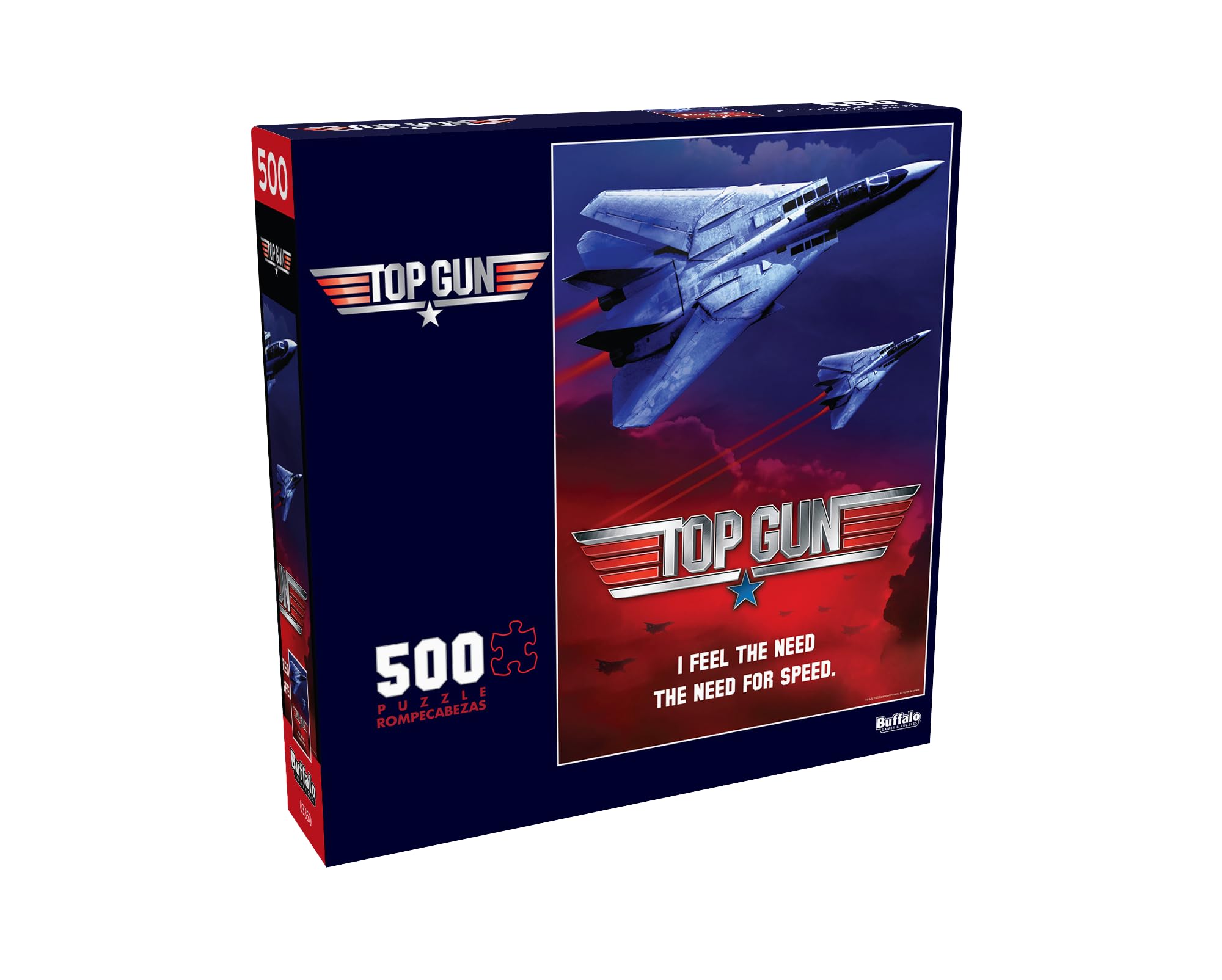 Foto 3 | Rompecabezas Paramount Top Gun De Buffalo Games, 500 Piezas - Venta Internacional.