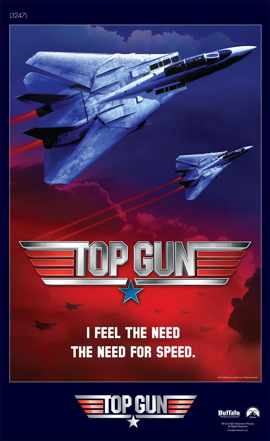 Foto 6 pulgar | Rompecabezas Paramount Top Gun De Buffalo Games, 500 Piezas - Venta Internacional.