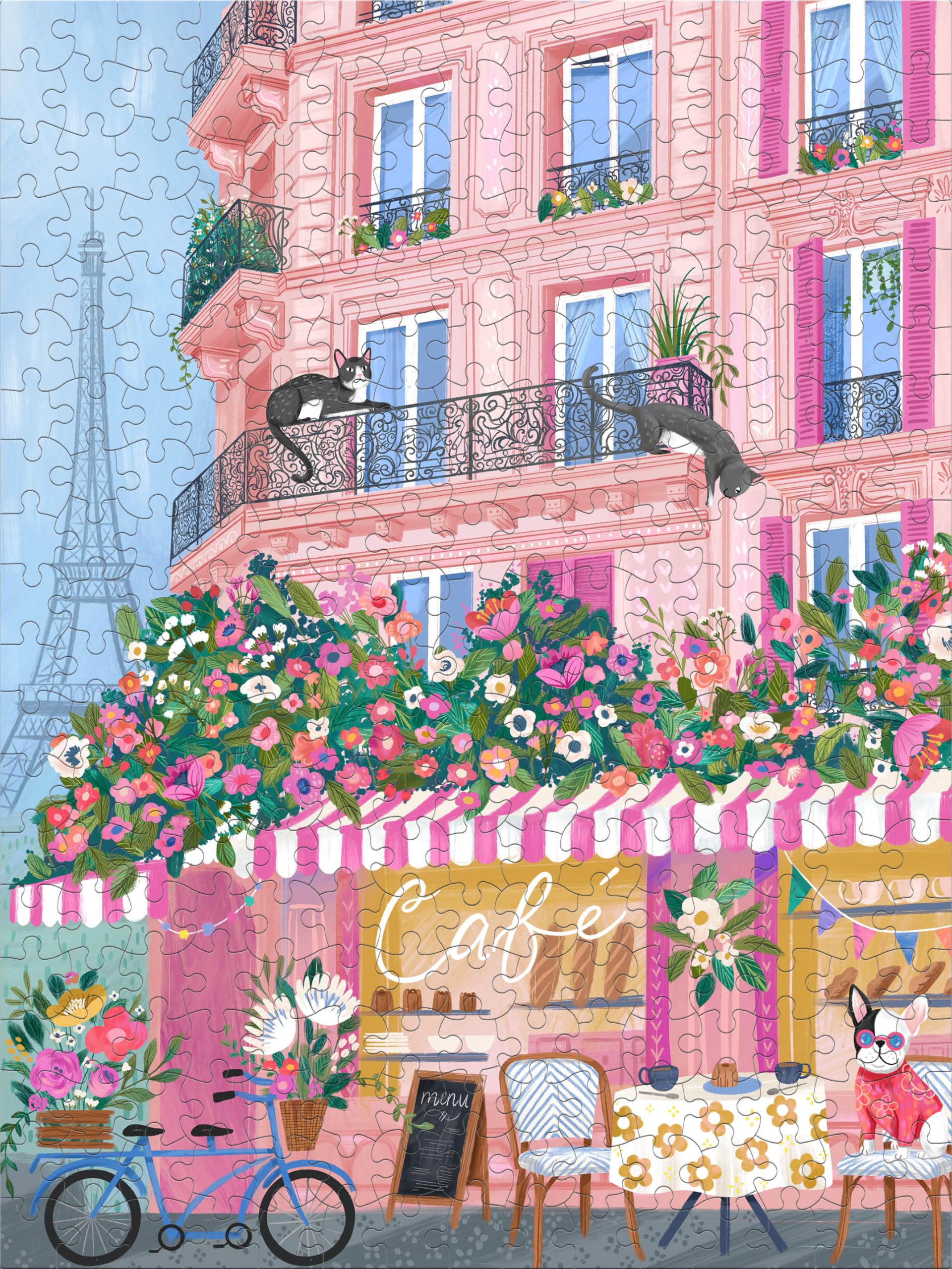 Foto 5 | Rompecabezas Ceaco Paris Café 300 Piezas - Venta Internacional.