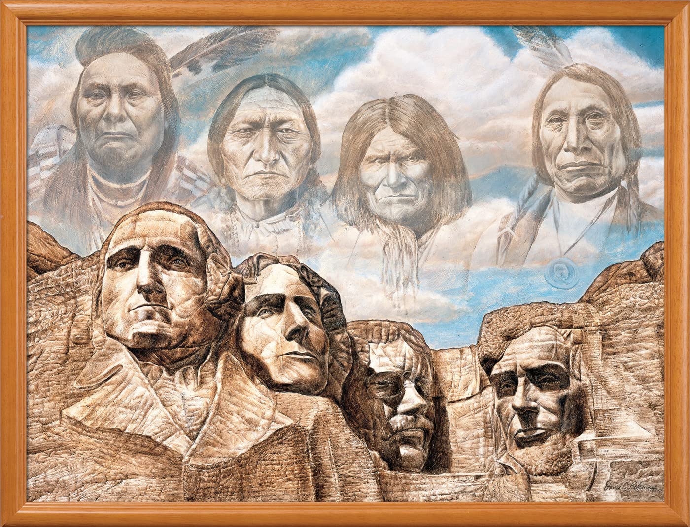 Foto 5 pulgar | Rompecabezas Masterpieces Founding Fathers 550 Piezas - Venta Internacional.