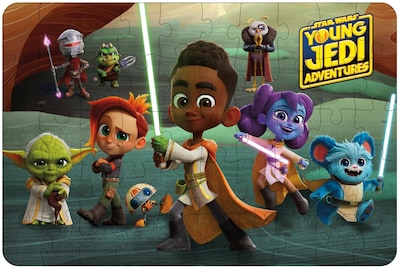 Foto 1 | Rompecabezas Buffalo Games Star Wars Young Jedi 50 Piezas - Venta Internacional.