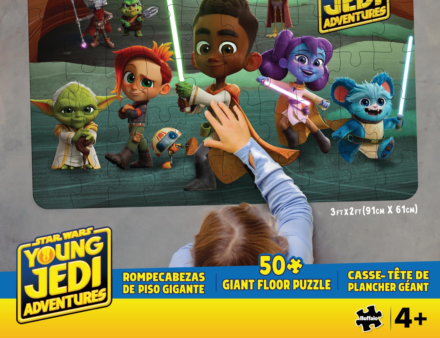 Foto 5 pulgar | Rompecabezas Buffalo Games Star Wars Young Jedi 50 Piezas - Venta Internacional.