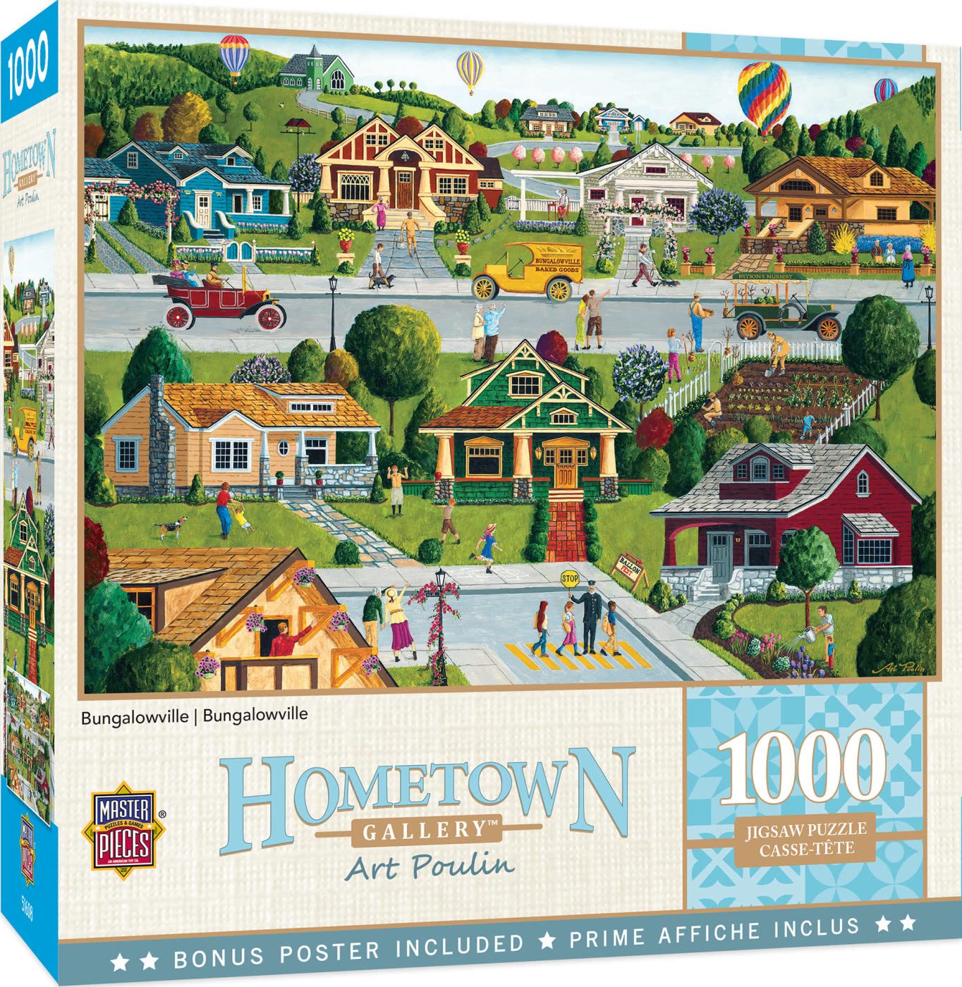 Foto 1 | Rompecabezas Masterpieces Bungalowville 1000 Piezas - Venta Internacional.