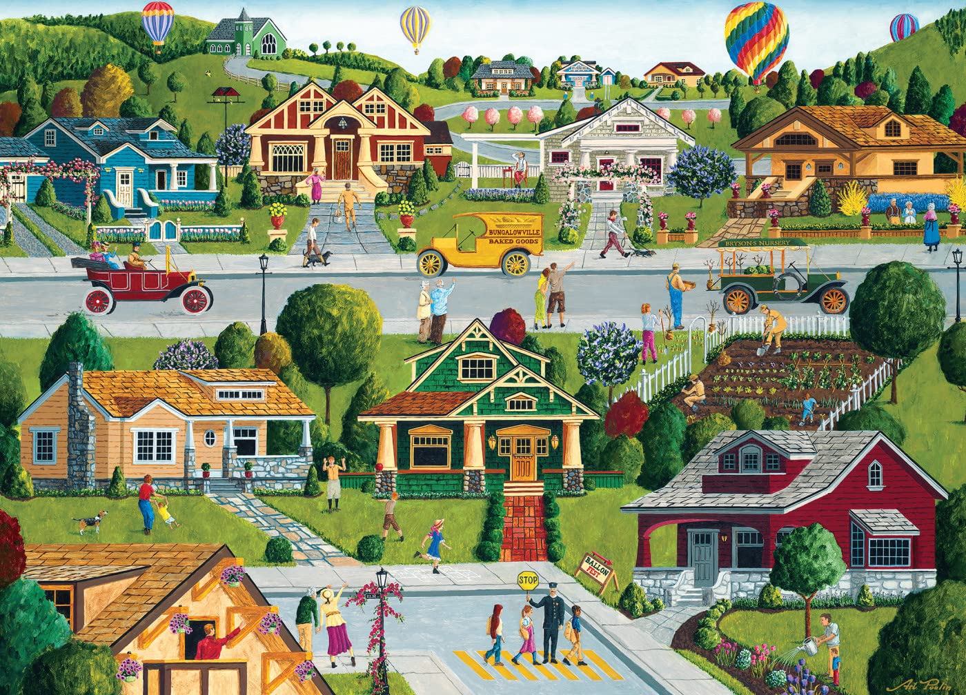 Foto 7 | Rompecabezas Masterpieces Bungalowville 1000 Piezas - Venta Internacional.