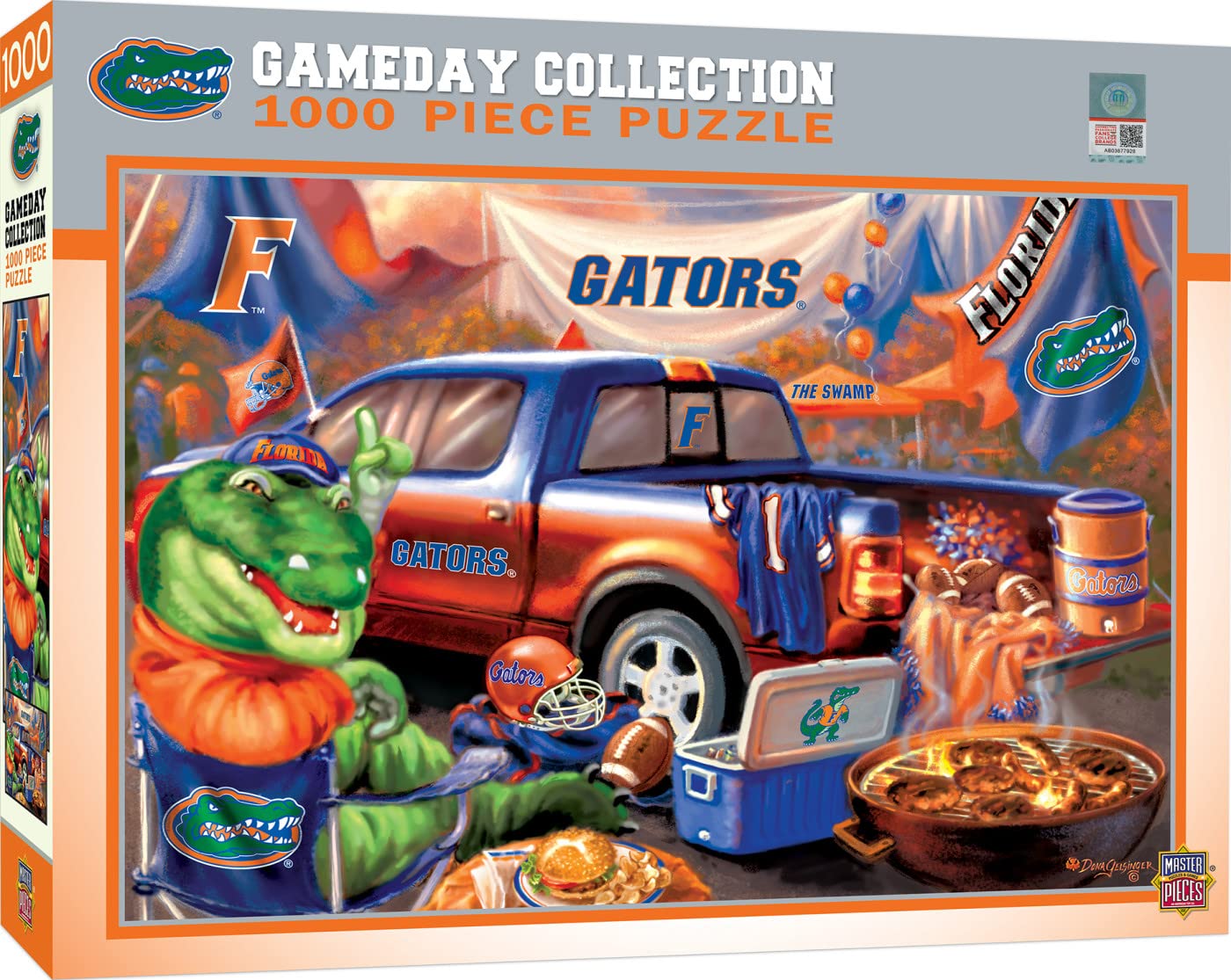 Foto 2 pulgar | Rompecabezas Masterpieces Ncaa Florida Gators Gameday, 1000 Unidades - Venta Internacional.