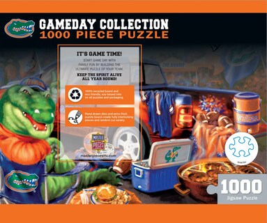 Foto 3 | Rompecabezas Masterpieces Ncaa Florida Gators Gameday, 1000 Unidades - Venta Internacional.