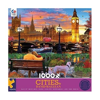 Foto 1 | Rompecabezas Ceaco David Maclean Ciudades En El Támesis, 1000 Piezas - Venta Internacional.
