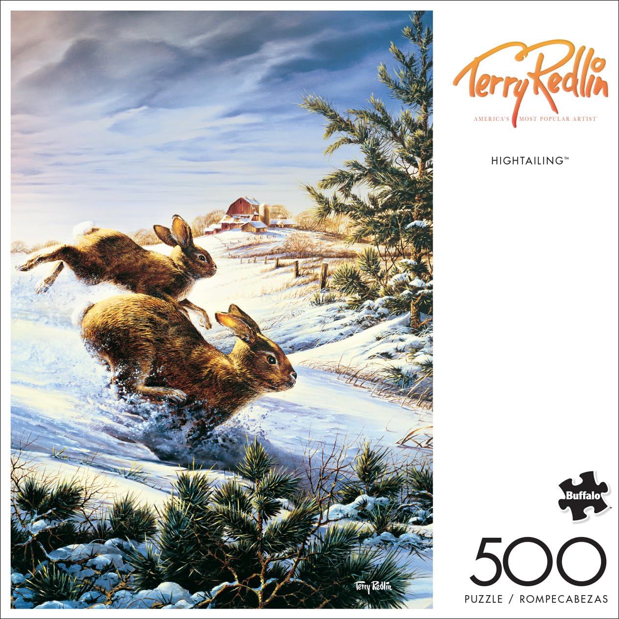 Foto 2 | Rompecabezas Buffalo Games Terry Redlin Hightailing De 500 Piezas - Venta Internacional.