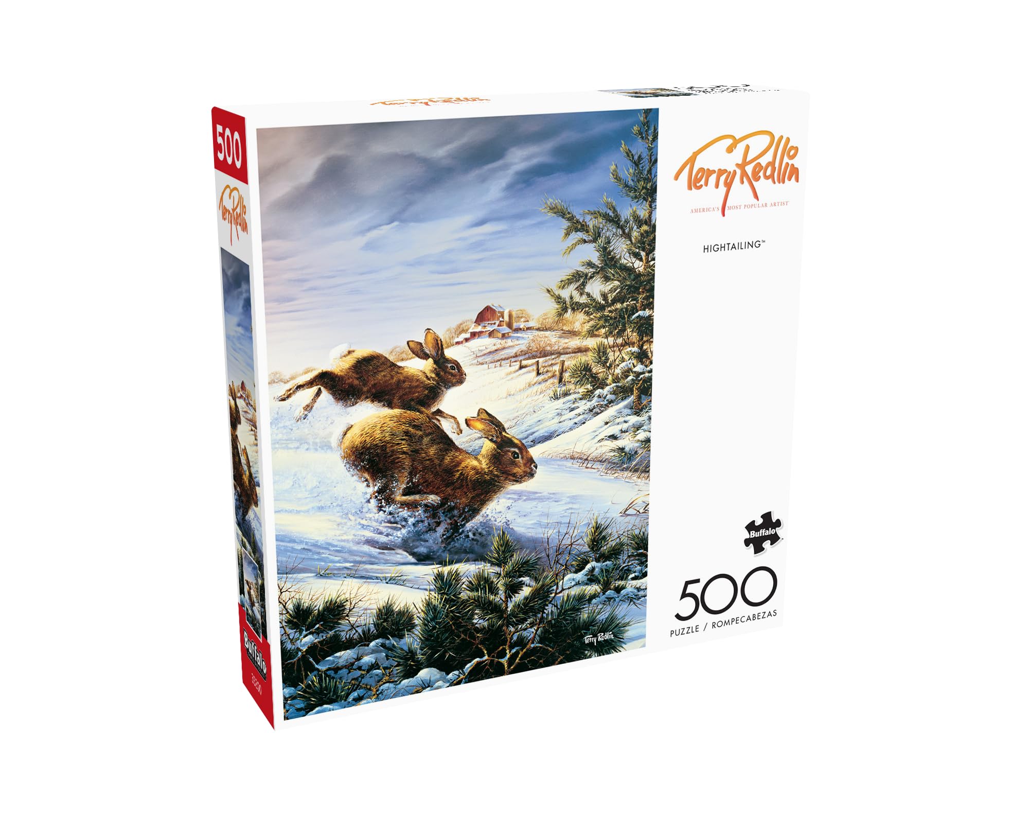 Foto 3 | Rompecabezas Buffalo Games Terry Redlin Hightailing De 500 Piezas - Venta Internacional.