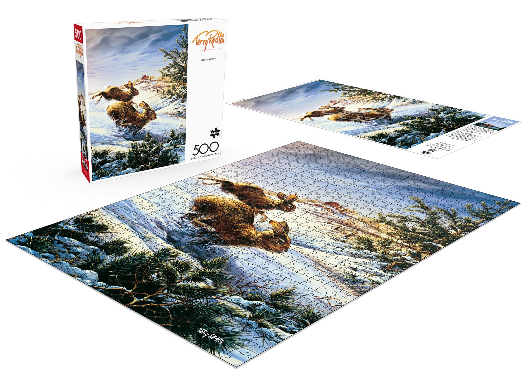 Foto 5 pulgar | Rompecabezas Buffalo Games Terry Redlin Hightailing De 500 Piezas - Venta Internacional.
