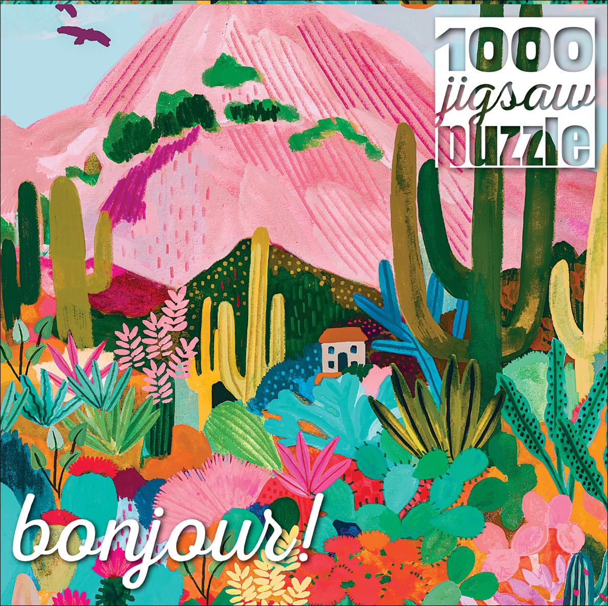 Foto 2 | Rompecabezas Buffalo Games Hebe Studio Cactus Mountain Az 1000 Unidades - Venta Internacional.