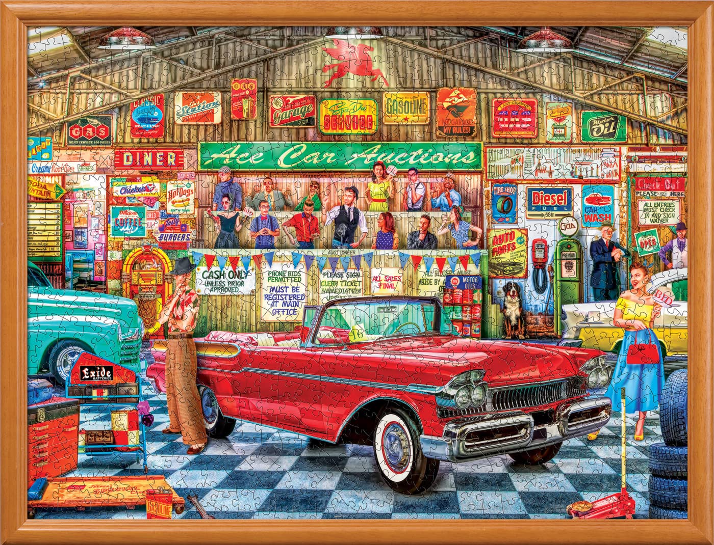 Foto 5 | Rompecabezas Masterpieces The Auctioneer 750 Piezas - Venta Internacional.