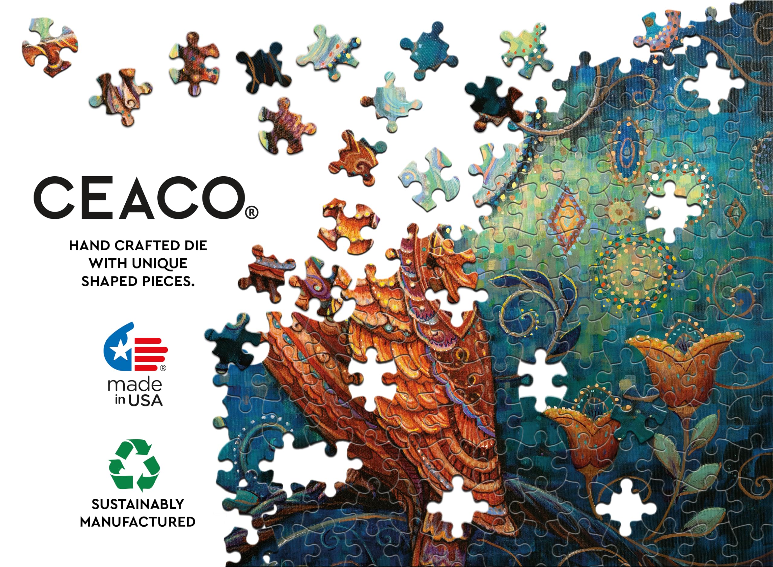 Foto 6 | Rompecabezas Ceaco See What The Night Brings 300 Piezas - Venta Internacional.