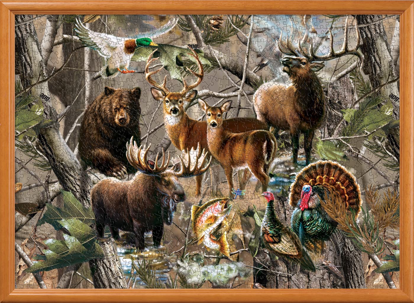 Foto 5 pulgar | Rompecabezas Masterpieces Open Season 1000 Piezas - Venta Internacional.