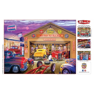 Foto 4 | Rompecabezas Masterpieces Old Timer's Hot Rods 750 Piezas - Venta Internacional.