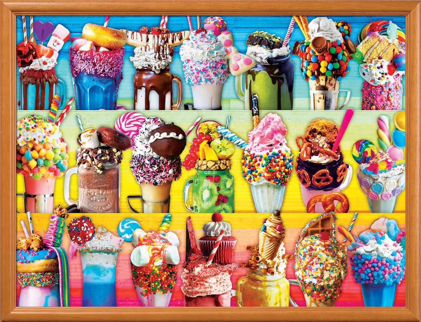 Foto 5 pulgar | Puzzle Masterpieces Trendz Freakshakes 300 Piezas - Venta Internacional.