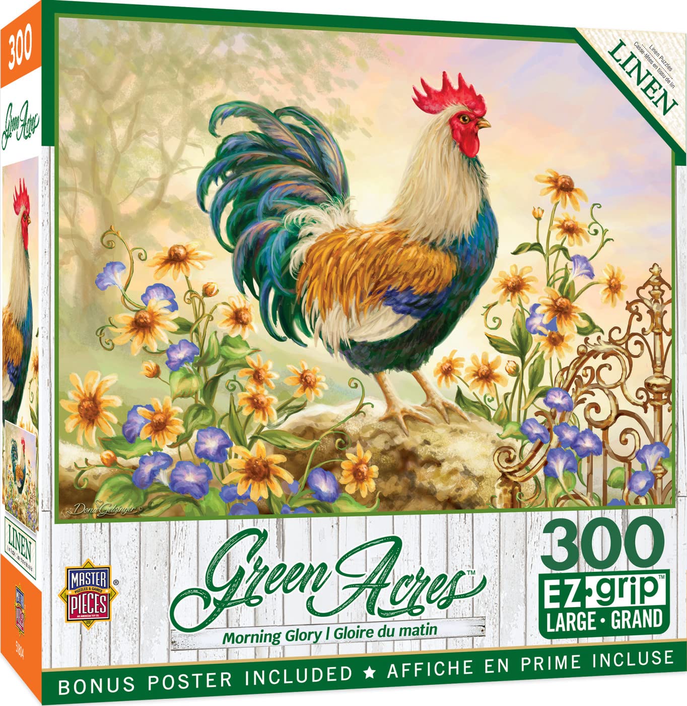 Rompecabezas Masterpieces Morning Glory 300 Piezas - Venta Internacional.